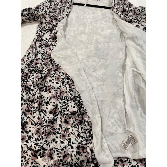 Free People Dress Womens Anaise Floral casual Floral Long Sleeve midi size XS - Picture 10 of 10